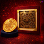 Mahalakshmi Dhanakumbh ShriYantra + Abhay Kuber Vjra