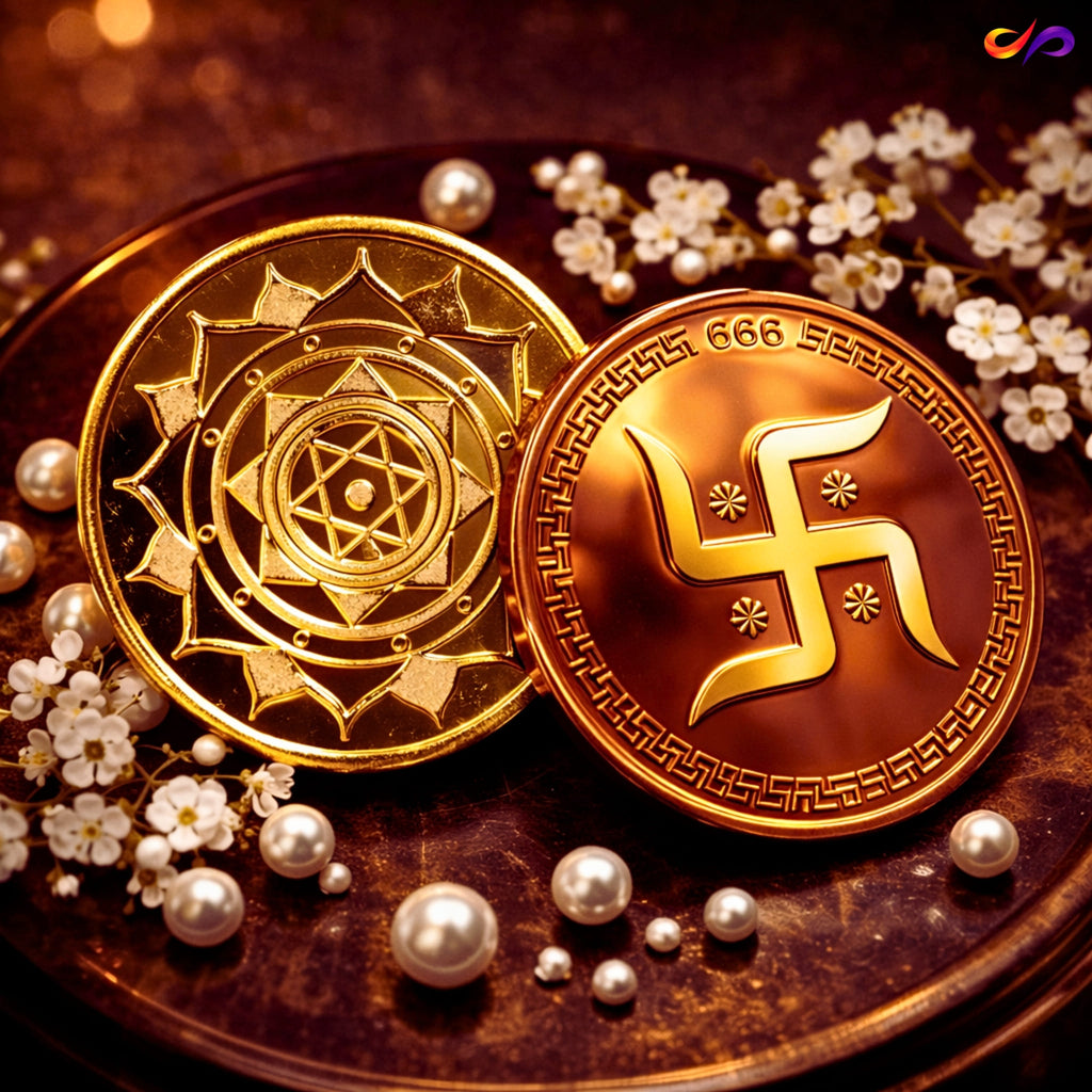 Abhay Kuber Vjra + Rajlakshami Swarn Yantra