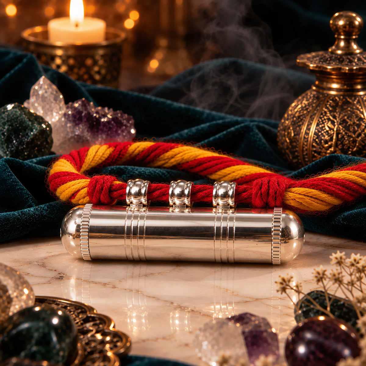 Aakarshan Manibadh, consecrated relationship manibadh by Yogi Adhiraaj — presentation box