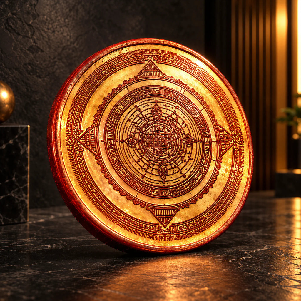 Abhay Kuber Vajra, consecrated wealth vajra by Yogi Adhiraaj — presentation box
