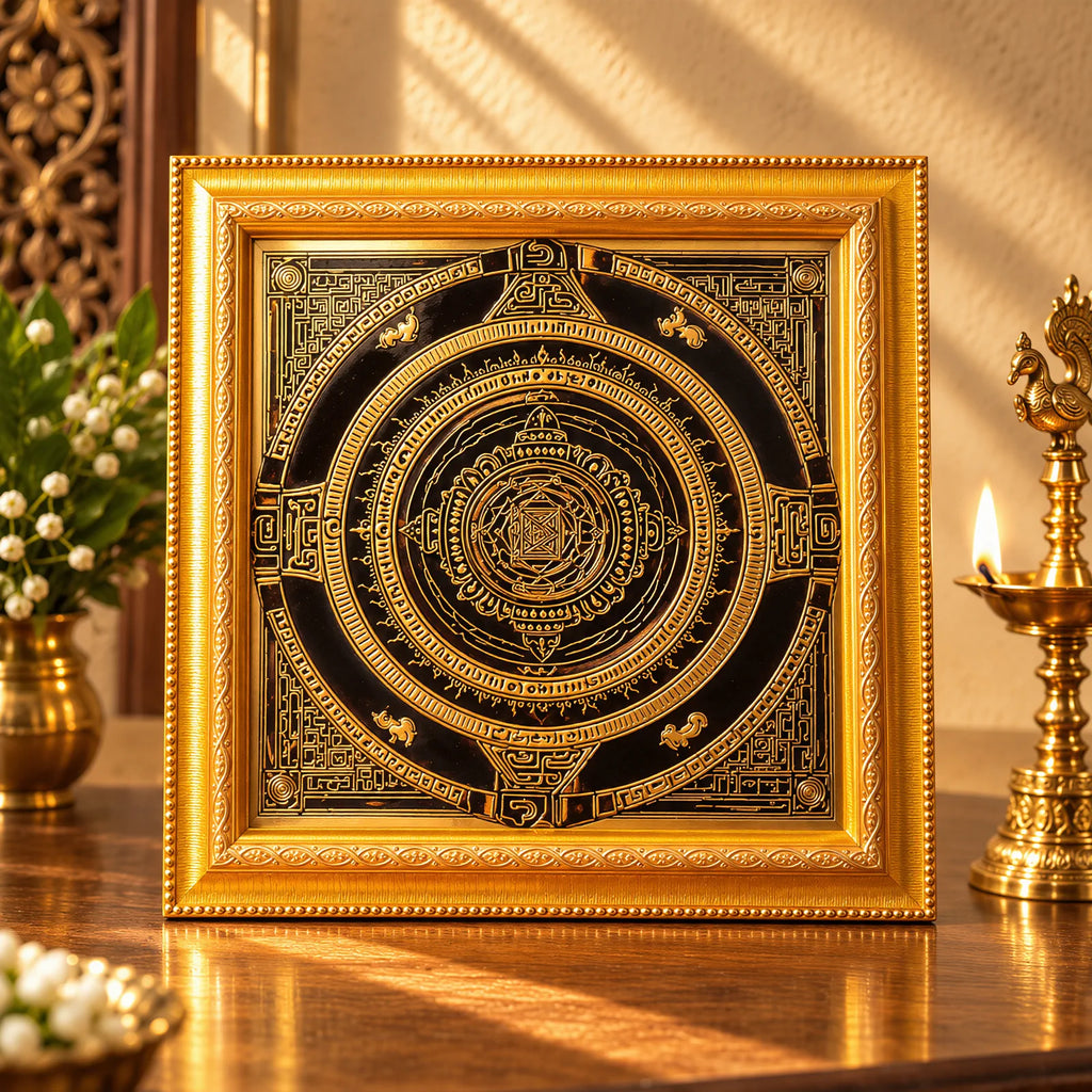 Mahalakshmi Gruh Mahayantra, consecrated home and family yantra by Yogi Adhiraaj — presentation box