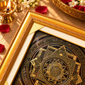 Vishesh Manokamna Mahayantra, special-wish yantra by Yogi Adhiraaj — front view